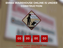 Tablet Screenshot of emmawarehouse.com